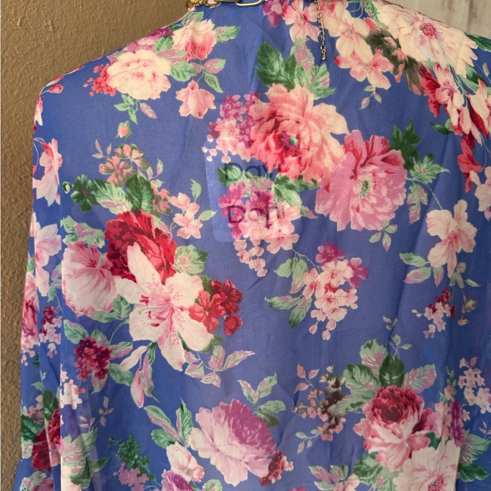 Floral Kimono Cardigan - Picture 8 of 9
